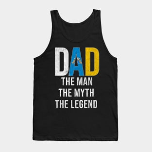 Canarian Dad The Man The Myth The Legend - Gift for Canarian Dad With Roots From Canarian Tank Top